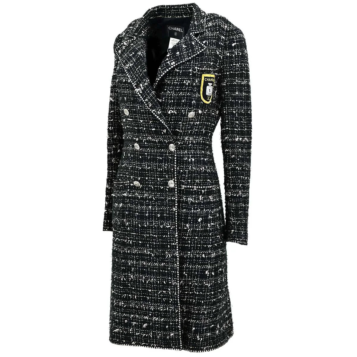 Chanel 2005 "Devil Wears Prada" Long Tweed Jacket #36