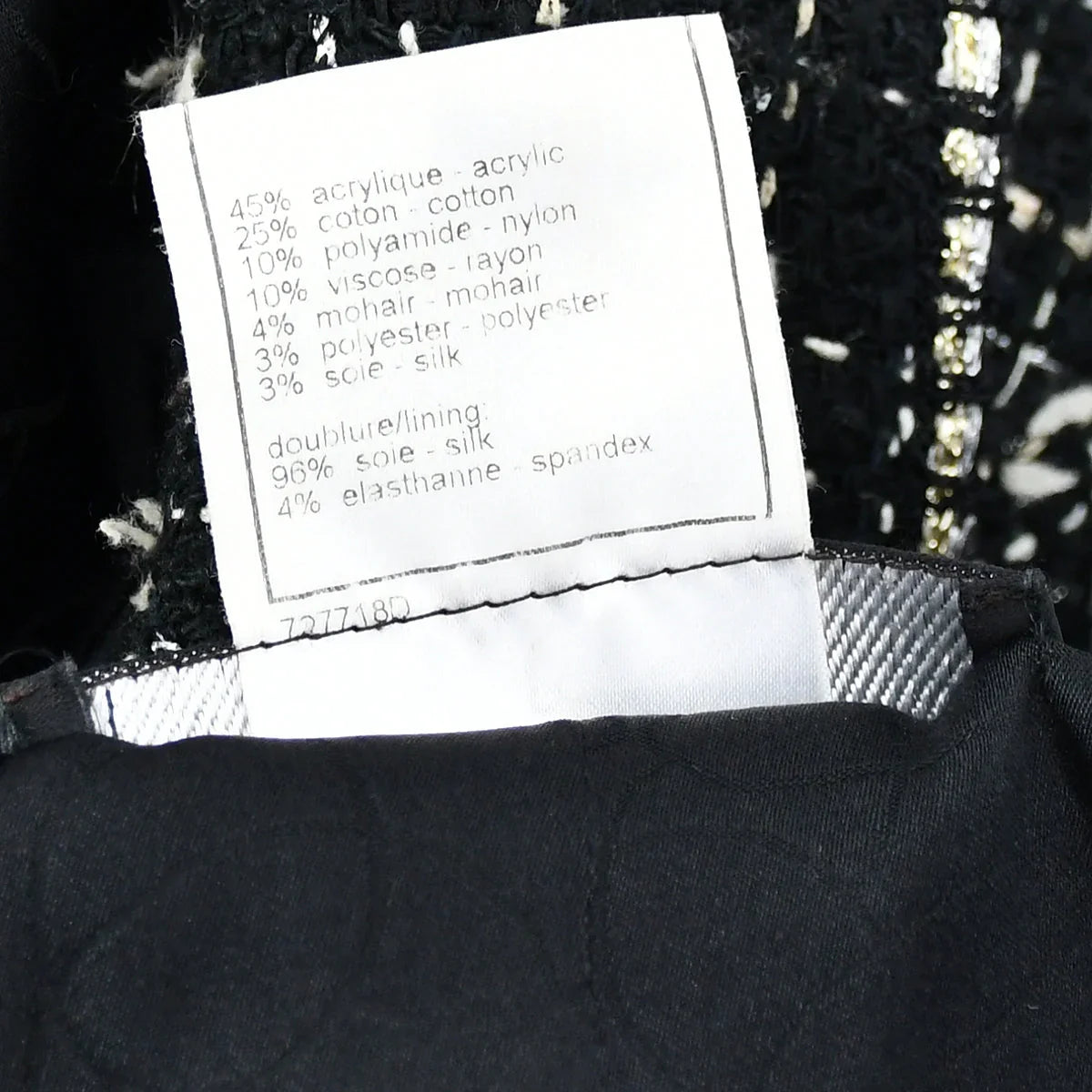 Chanel 2005 "Devil Wears Prada" Long Tweed Jacket #36