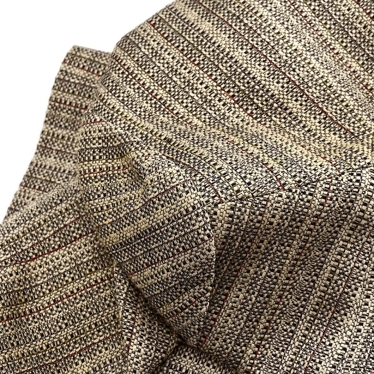 Chanel Collarless Jacket Beige 03P #44