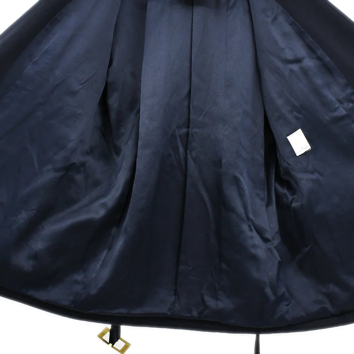 Chanel Belted Jacket Navy 94A #42