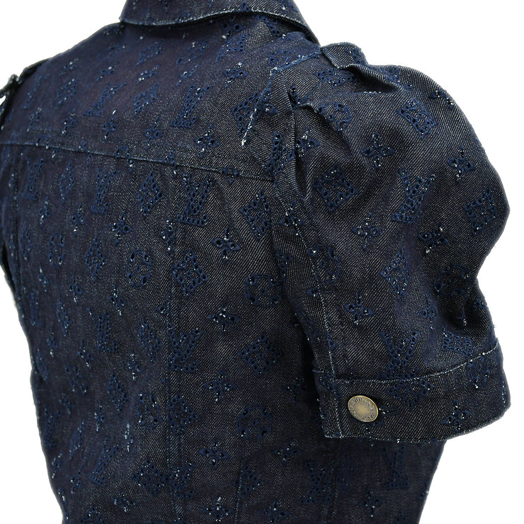 Louis Vuitton Denim Jacket Indigo #36