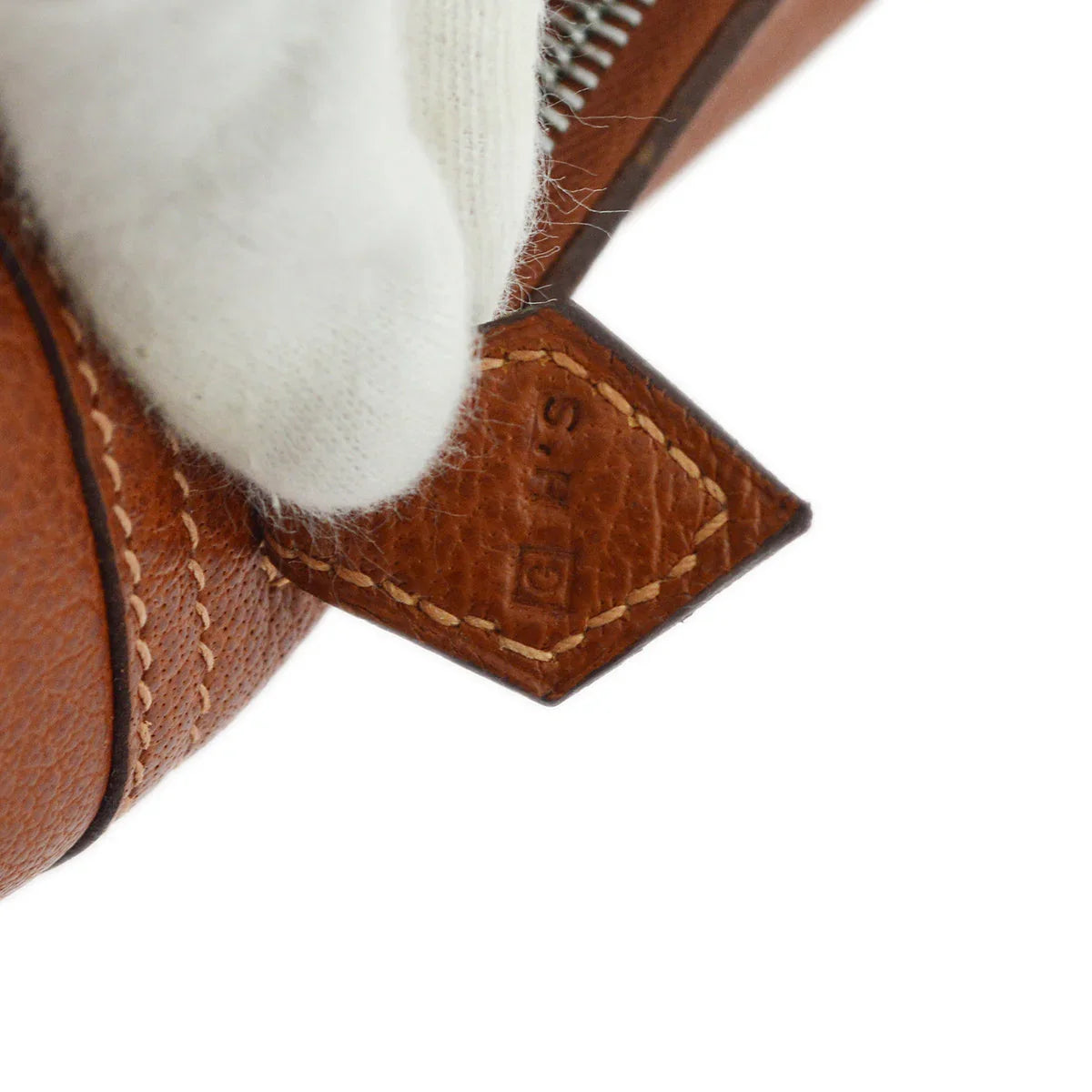 Hermes 2003 Natural Fauve Toile GM Buffalo Plume Doc 38 Handbag