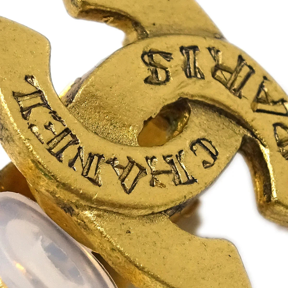 Chanel Gold CC Earrings Clip-On 99A