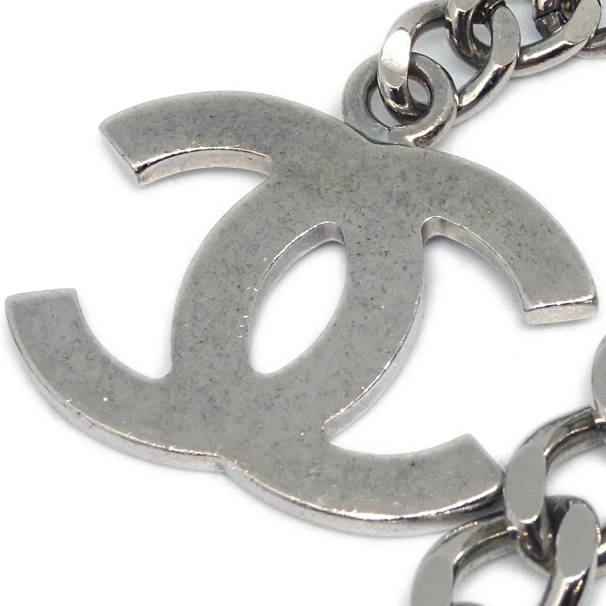 Chanel Ribbon Silver Chain Belt