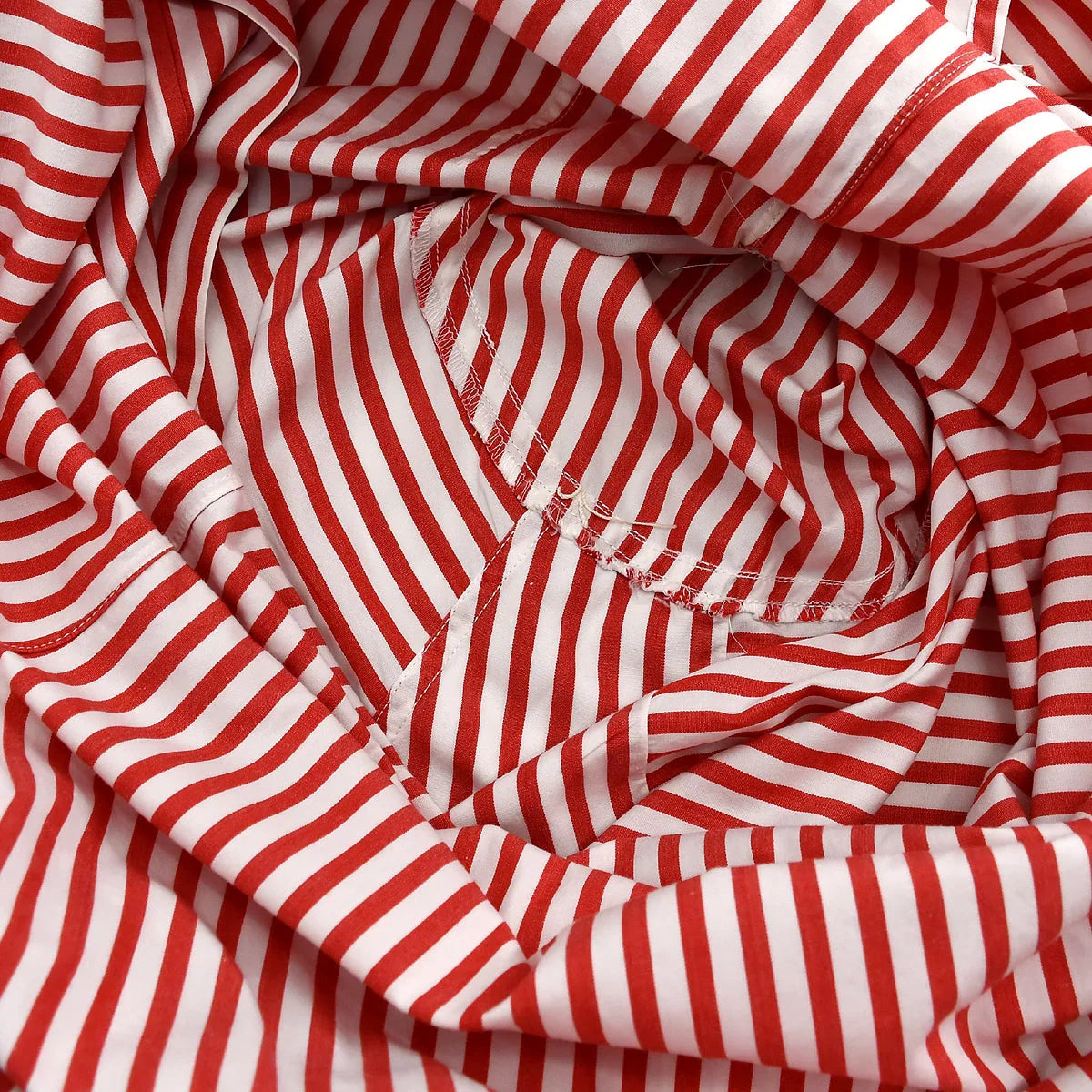 Chanel Shirt Blouse Red