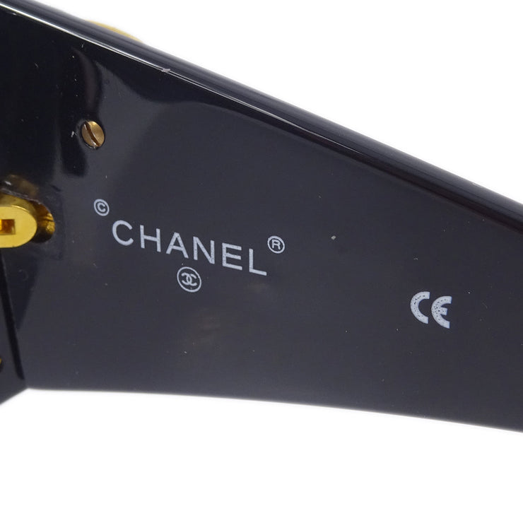 Chanel Sunglasses Eyewear Black Small Good