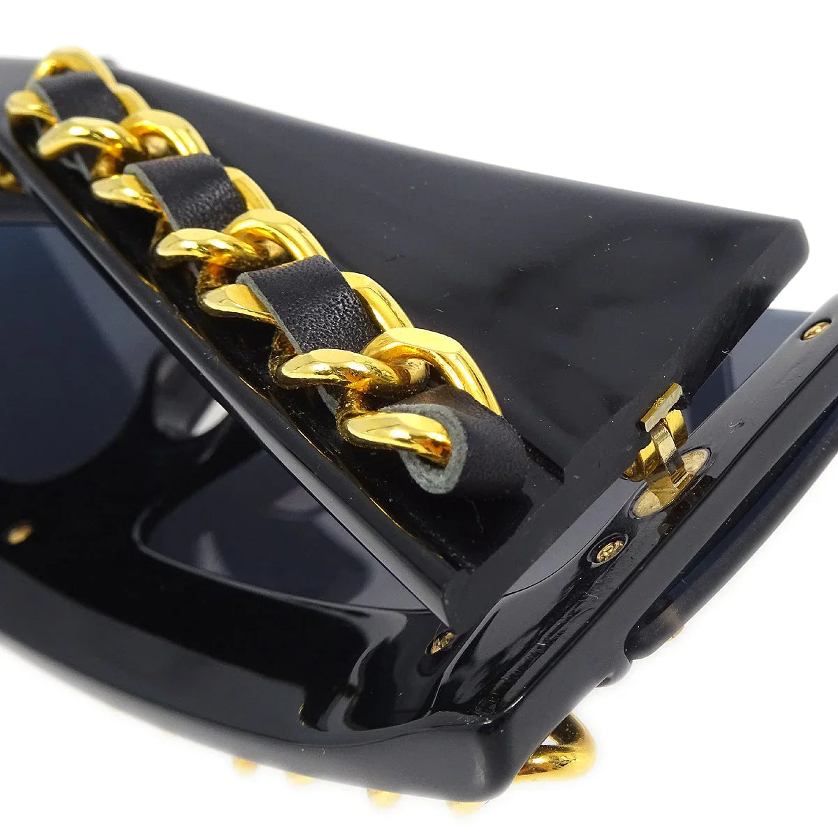 Chanel Sunglasses Eyewear Black Small Good