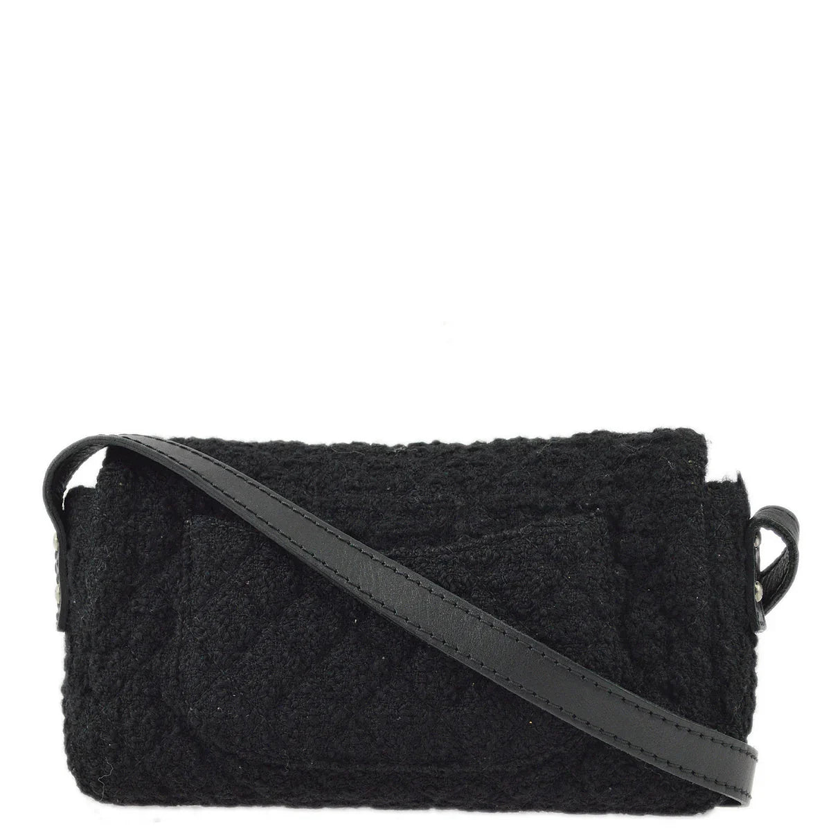 Chanel 2009-2010 Tweed Mademoiselle Lock Shoulder Bag