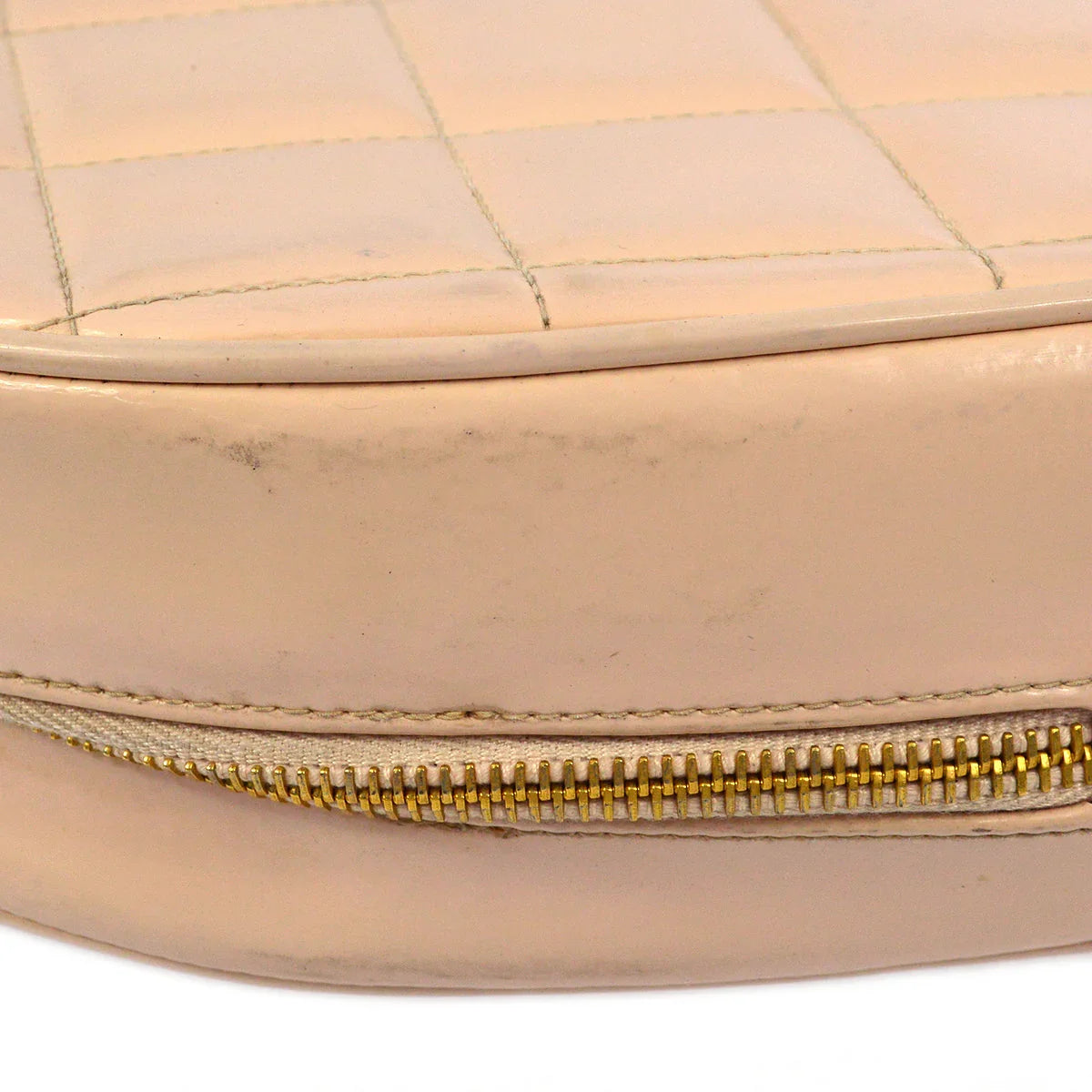 Chanel 1994-1996 Light Pink Heart Vanity Handbag