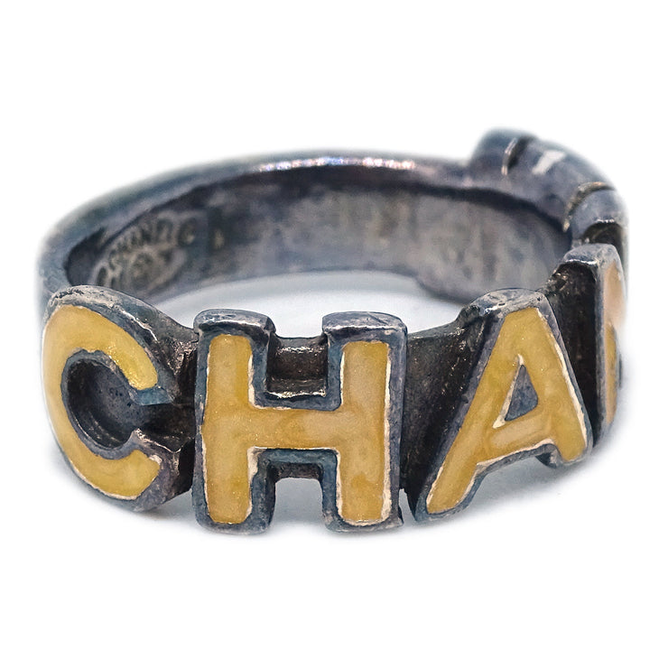 Chanel Ring Silver #51 #11 00T