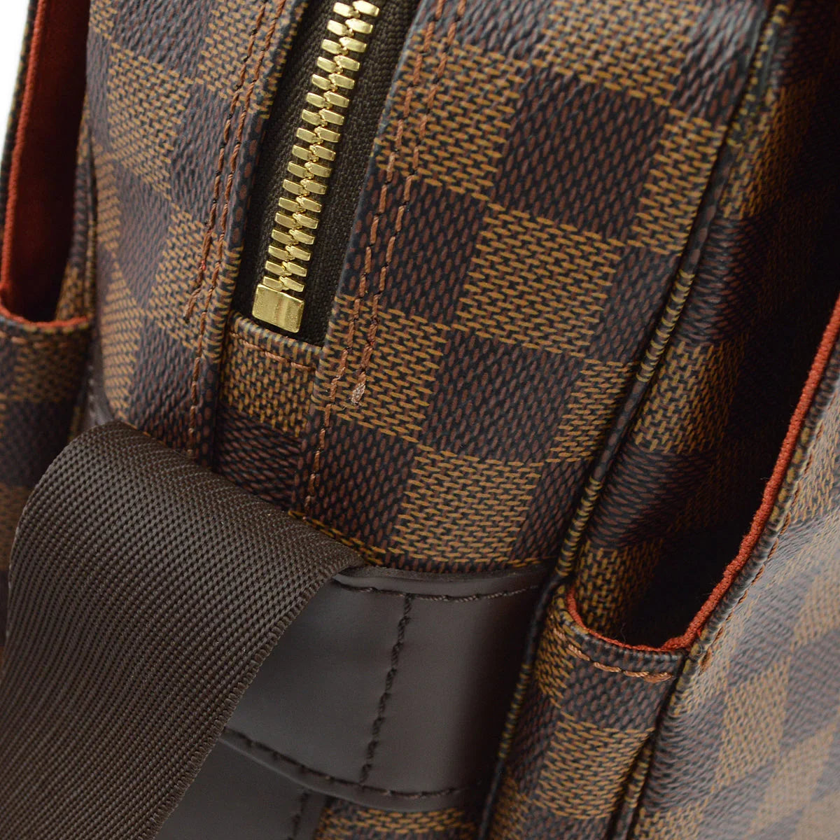Louis Vuitton 2005 Damier Naviglio Shoulder Bag N45255