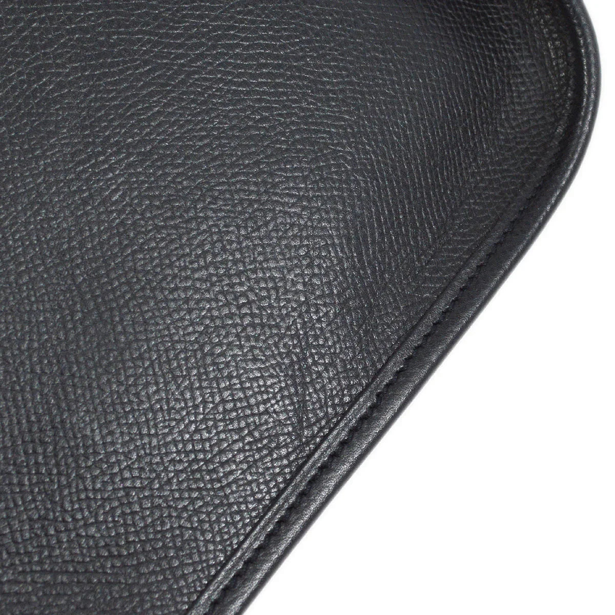 Hermes 2004 Black Epsom Evelyne TPM Shoulder Bag