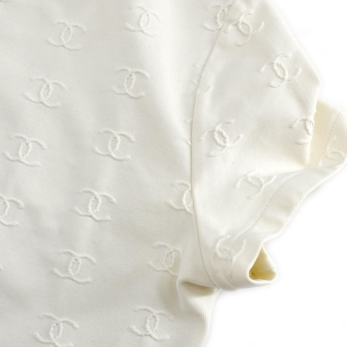 Chanel Cropped T-shirt White