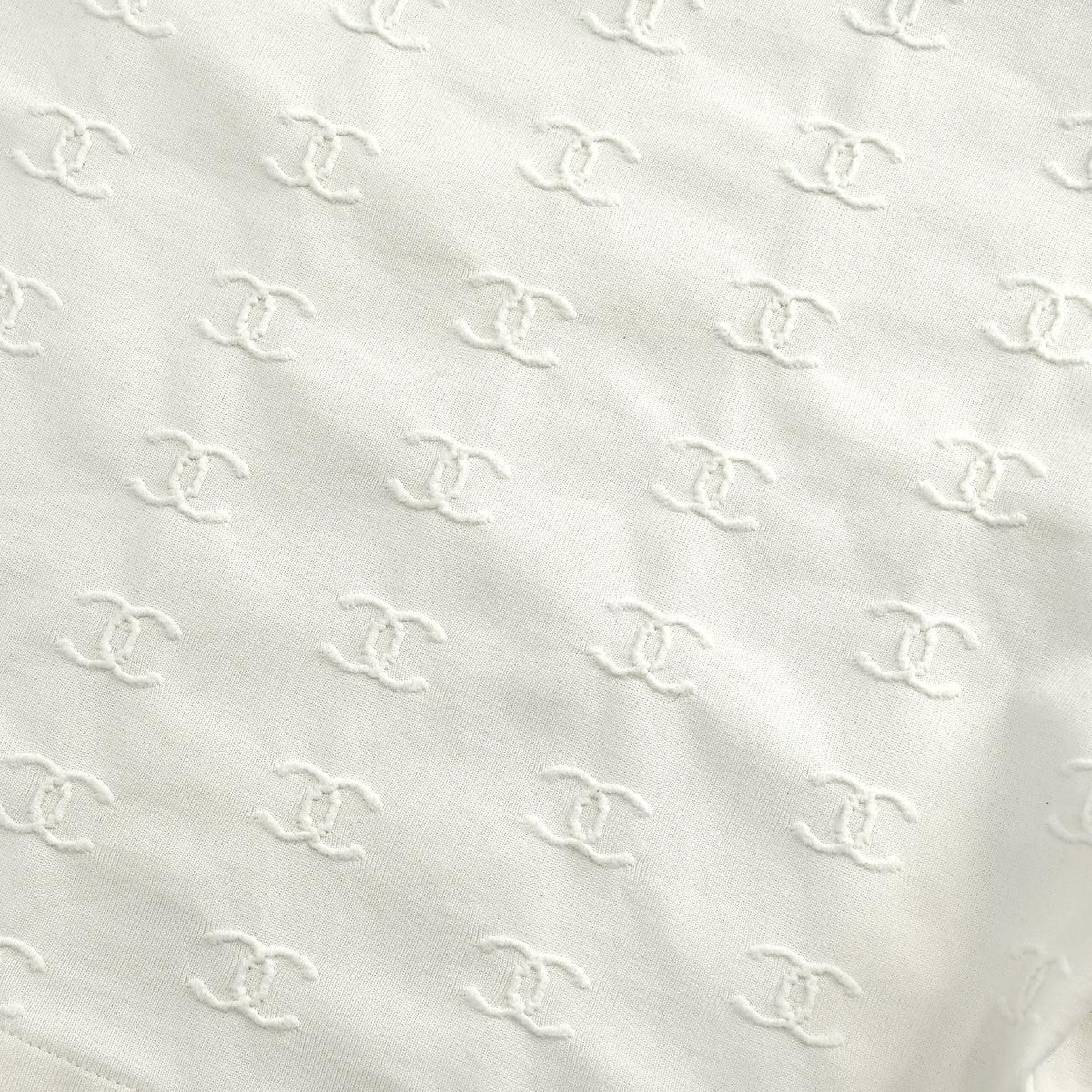 Chanel Cropped T-shirt White