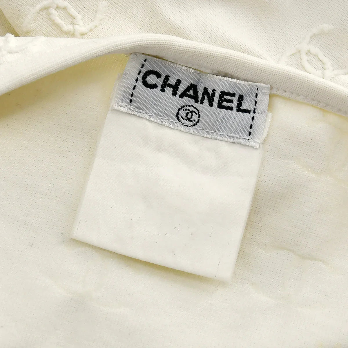 Chanel Cropped T-shirt White