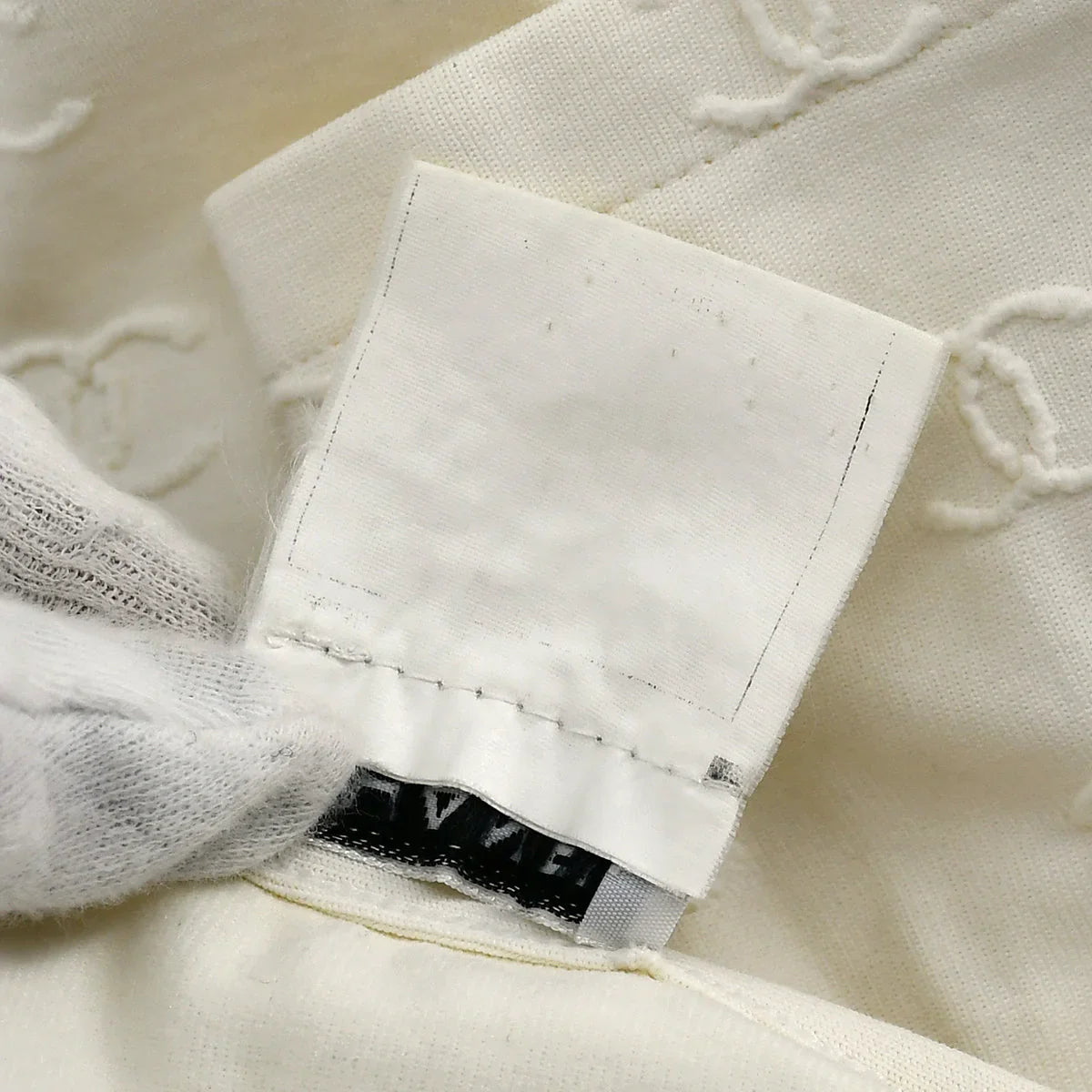 Chanel Cropped T-shirt White