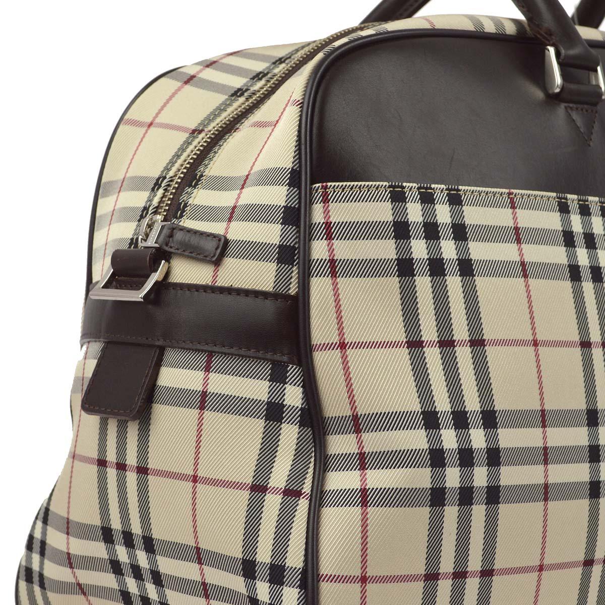 Burberry Check 2way Duffle Shoulder Handbag