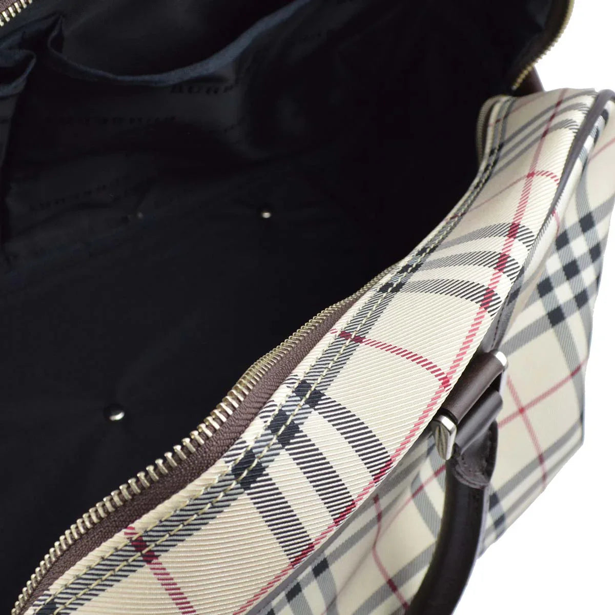 Burberry Check 2way Duffle Shoulder Handbag