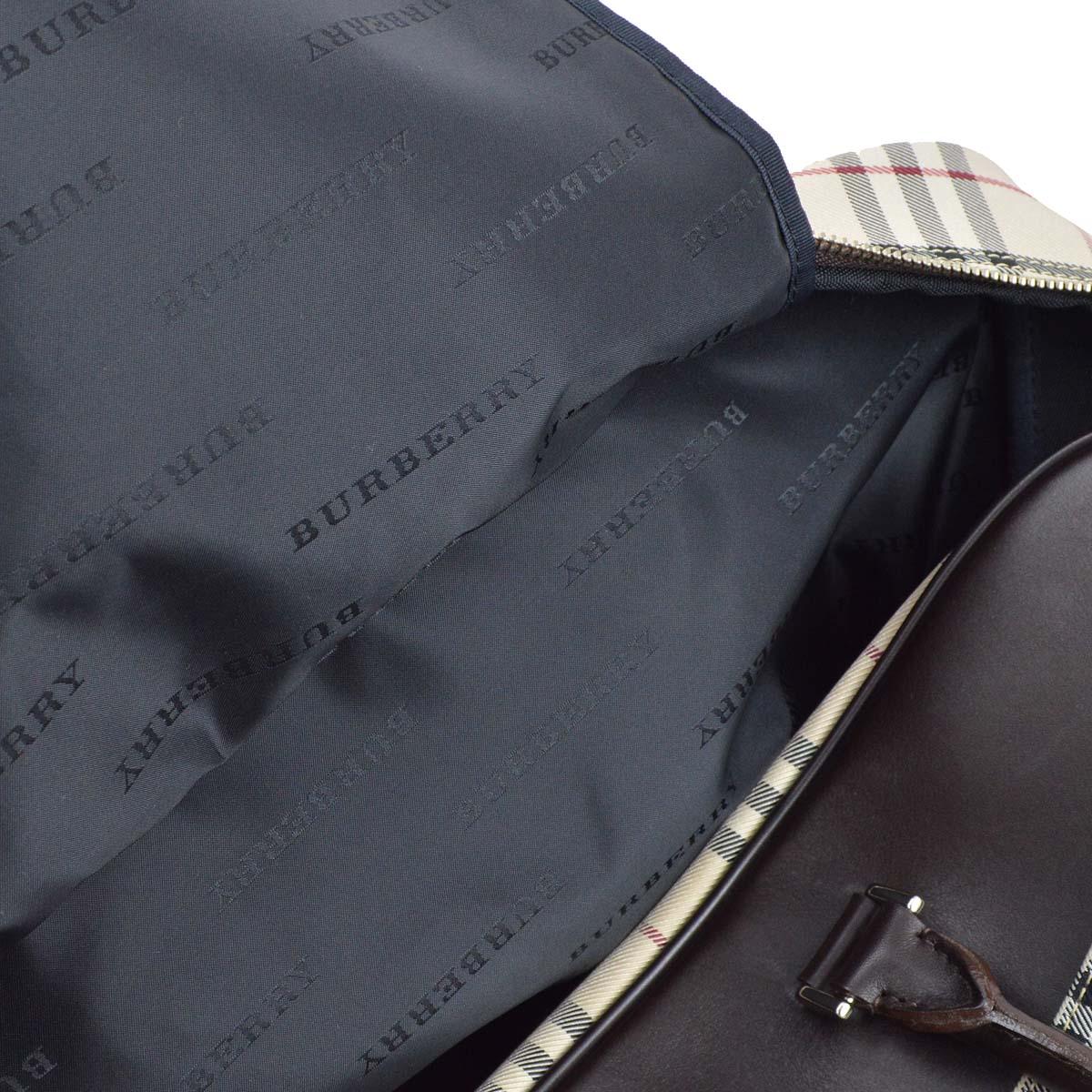 Burberry Check 2way Duffle Shoulder Handbag