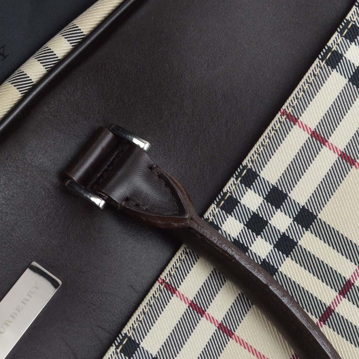 Burberry Check 2way Duffle Shoulder Handbag
