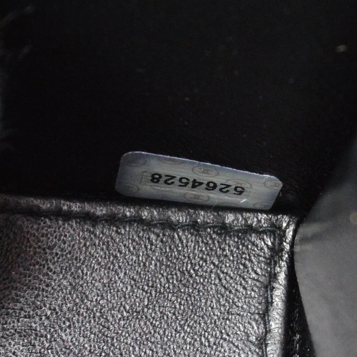 Chanel 1997-1999 Black Caviar Handbag