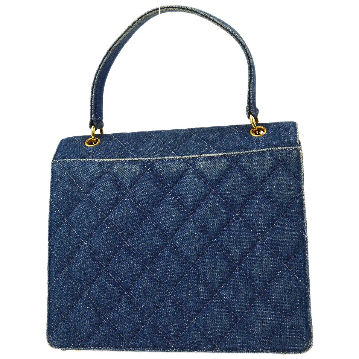 Chanel 1997-1999 Indigo Denim Handbag