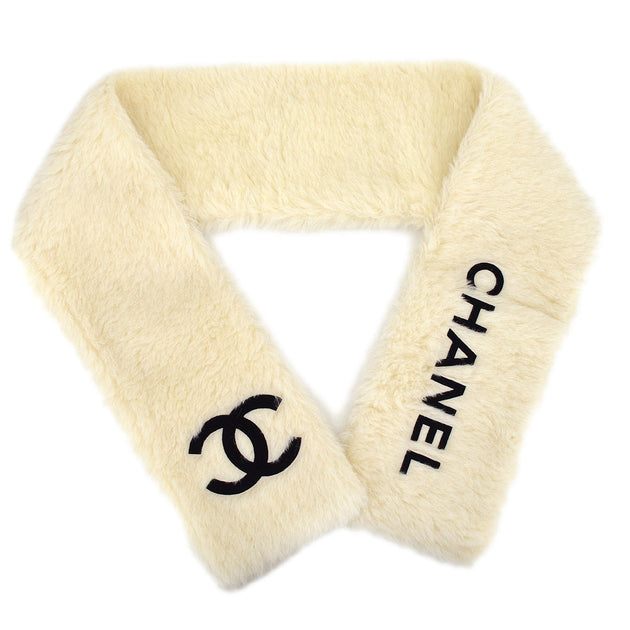 Chanel Fur Scarf White Small Good – AMORE Vintage Tokyo