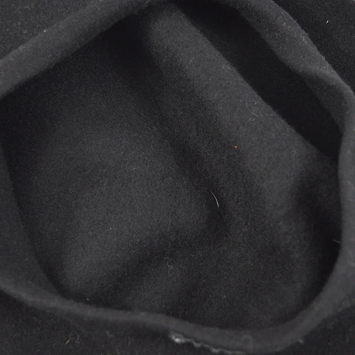 Chanel Oversized Beret Black Hat
