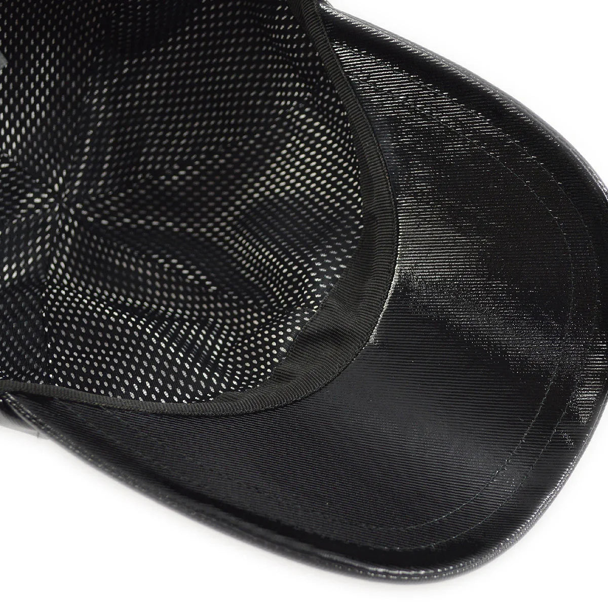 Chanel Sport Line Cap Hat Black #M Small Good