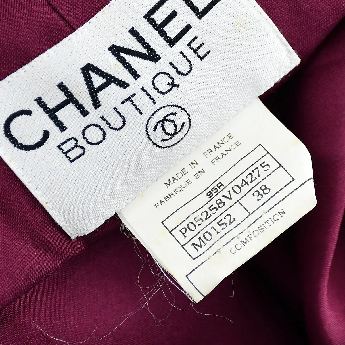 Chanel Coat Pink 95A #38