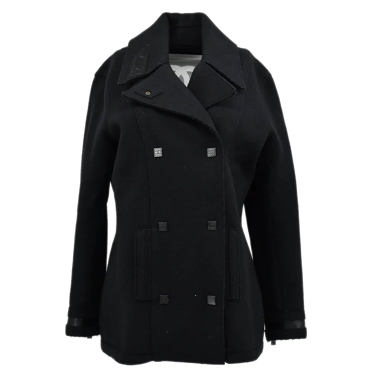 シャネル コレクション05A ジャケット 42 Chanel Sport Line Coat Black 05A #42 – AMORE Vintage Tokyo