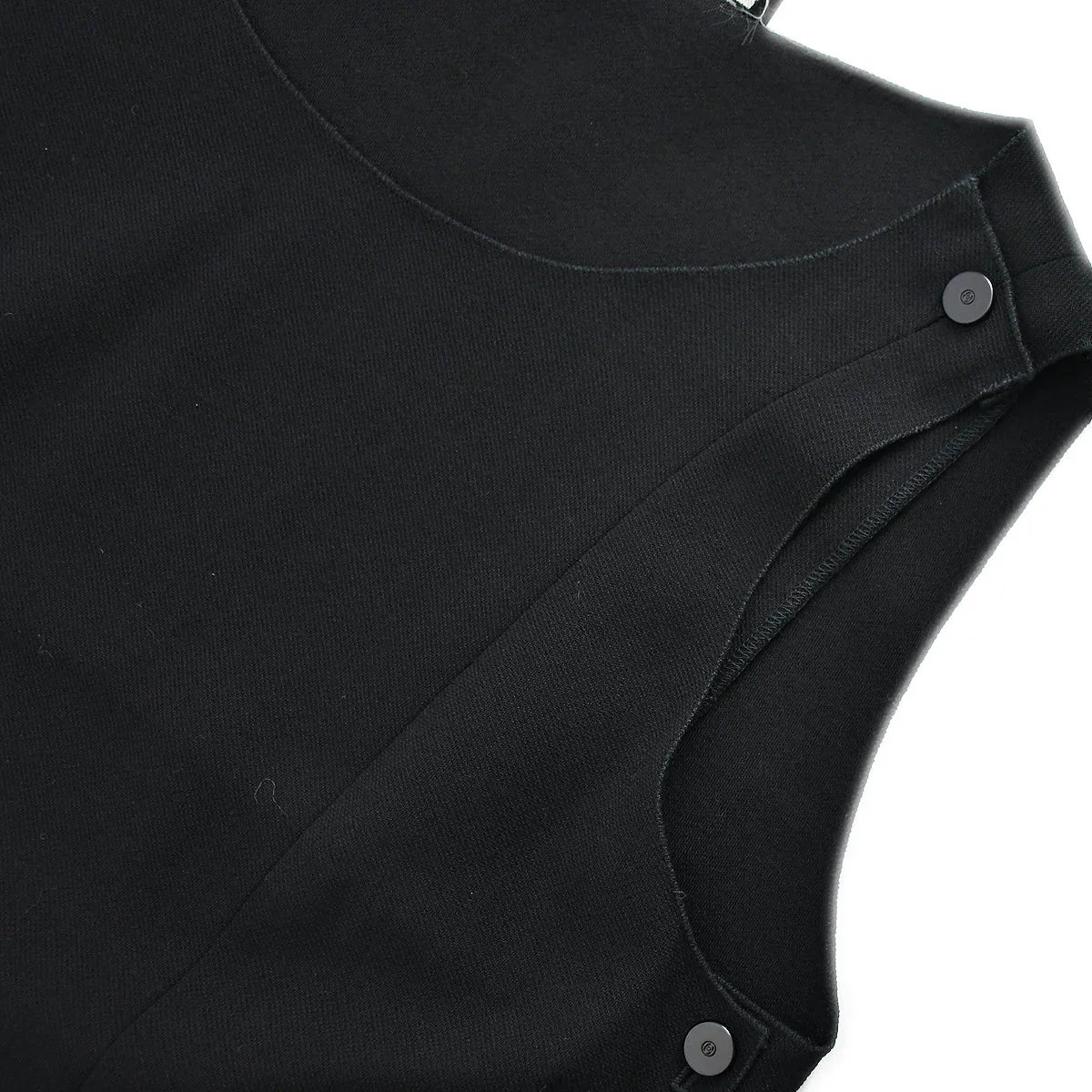 Chanel Sleeveless Tops Black 99C #40