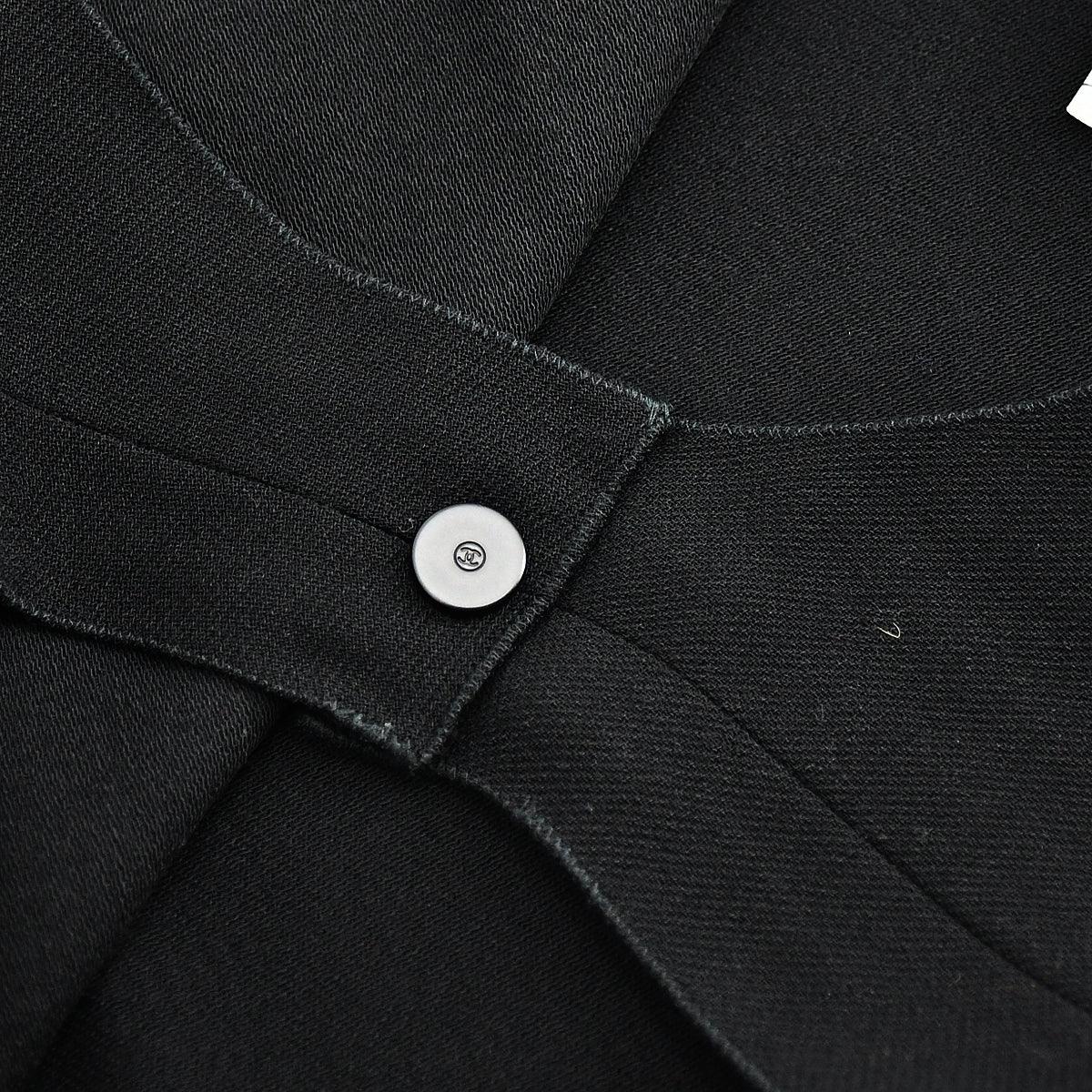 Chanel Sleeveless Tops Black 99C #40