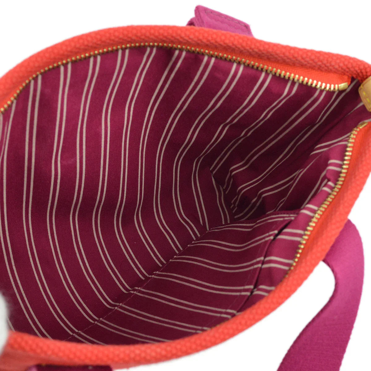 Louis Vuitton 2005 Red Purple Antigua Cabas PM Tote Bag M40037