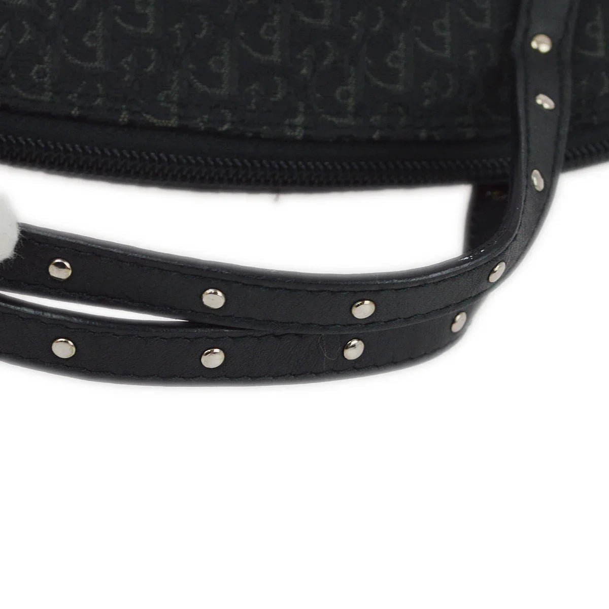 Christian Dior 2003 Black Street Chic Trotter Handbag