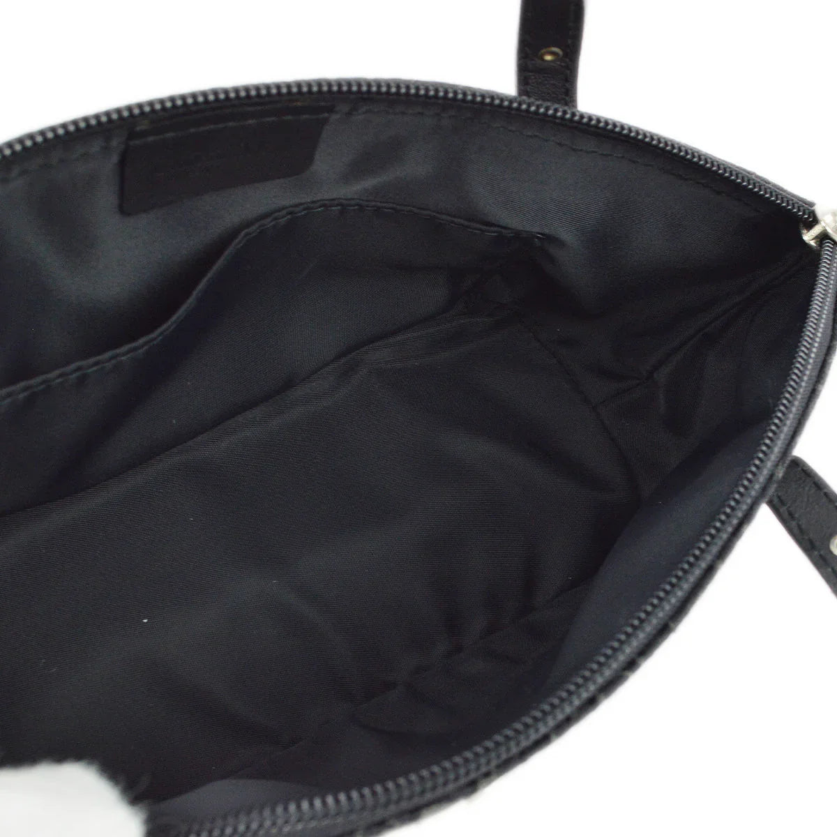 Christian Dior 2003 Black Street Chic Trotter Handbag
