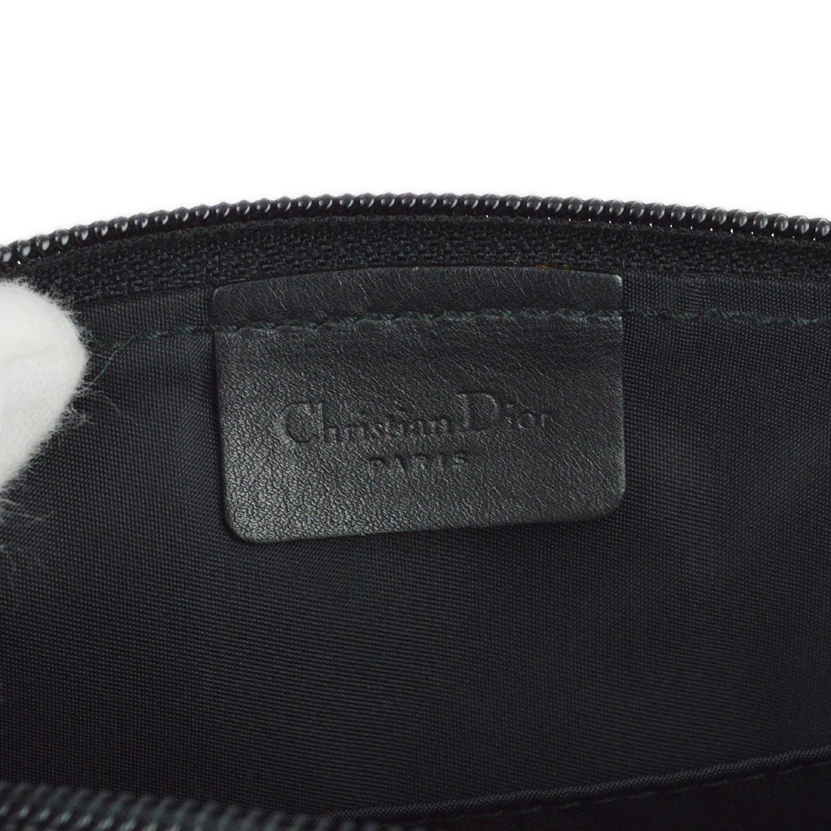 Christian Dior 2003 Black Street Chic Trotter Handbag