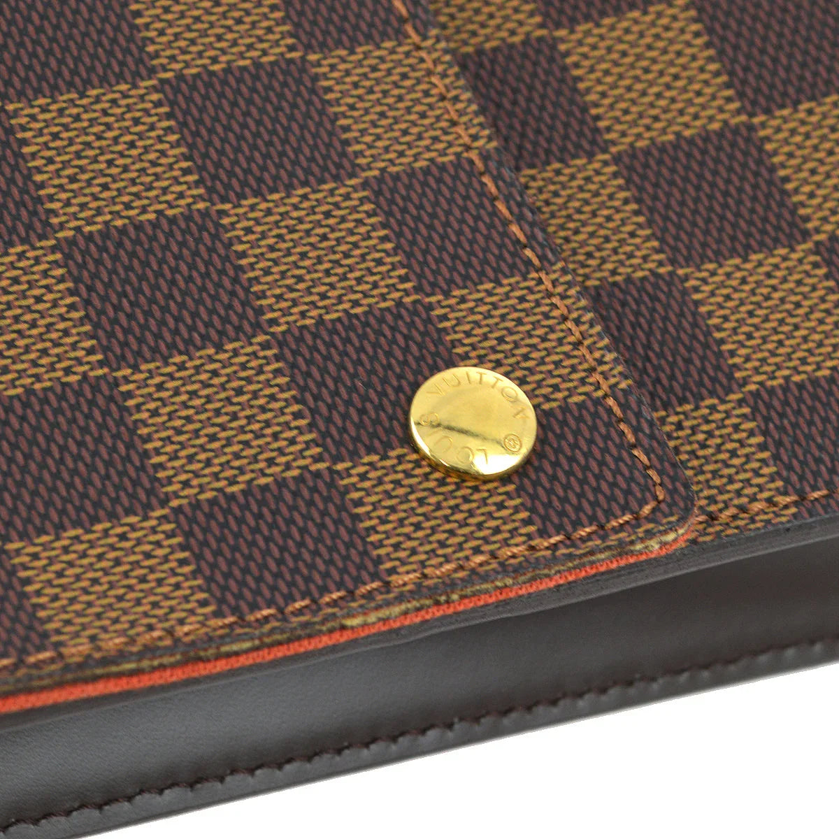 Louis Vuitton 2002 Damier Portobello Shoulder Bag N45271