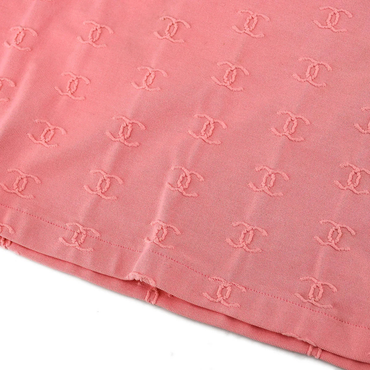 Chanel Cropped T-shirt Pink 97P #40