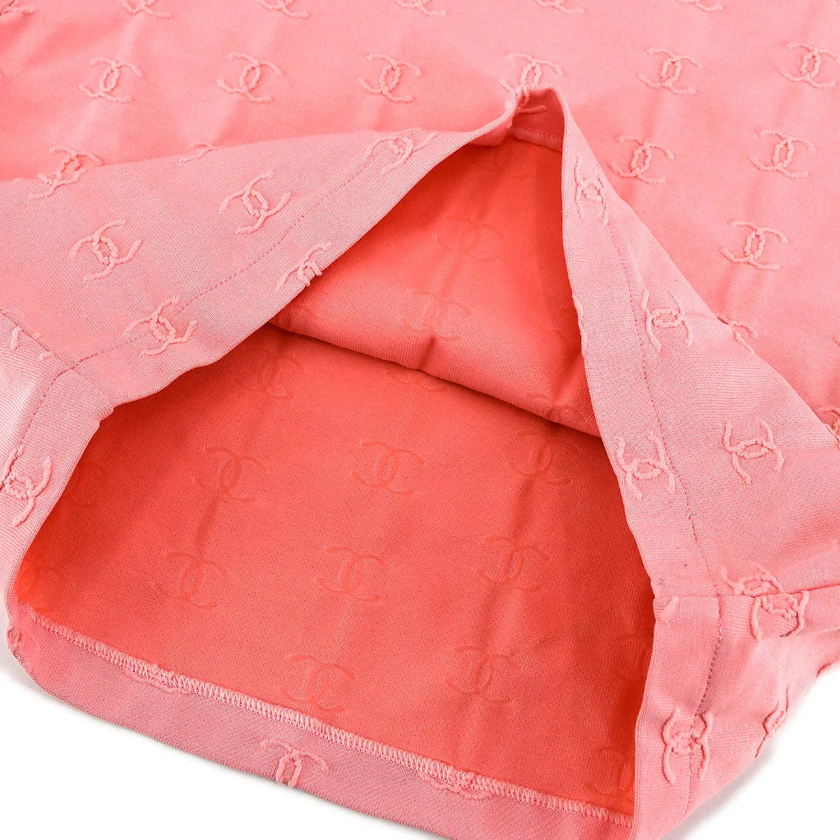 Chanel Cropped T-shirt Pink 97P #40