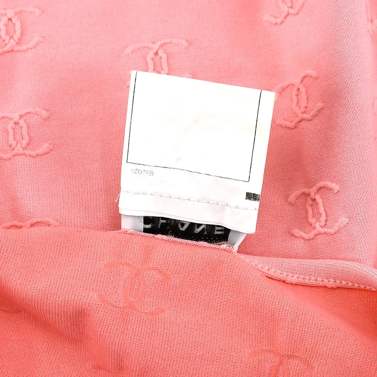 Chanel Cropped T-shirt Pink 97P #40