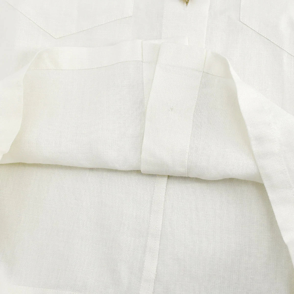 Chanel Short Sleeve Shirt White 97P #38