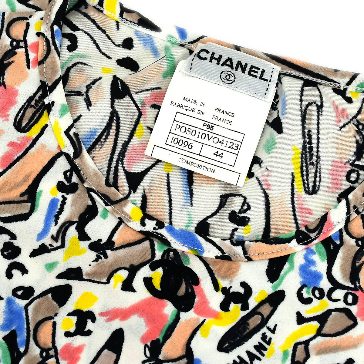 Chanel Cropped T-shirt P95 #44