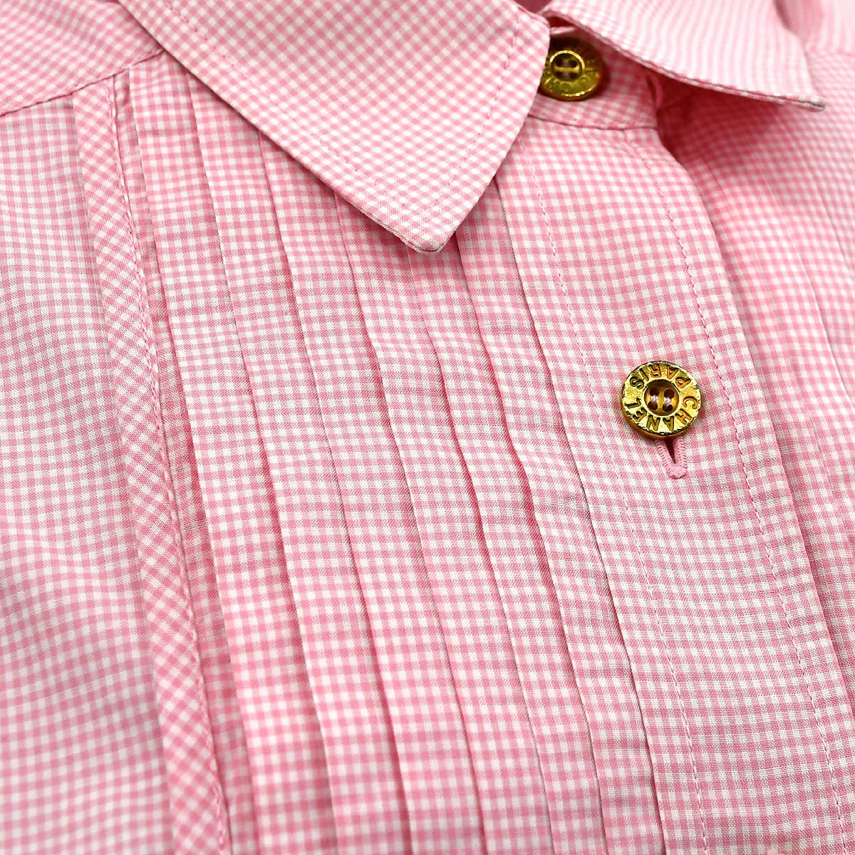 Chanel Shirt Blouse Pink