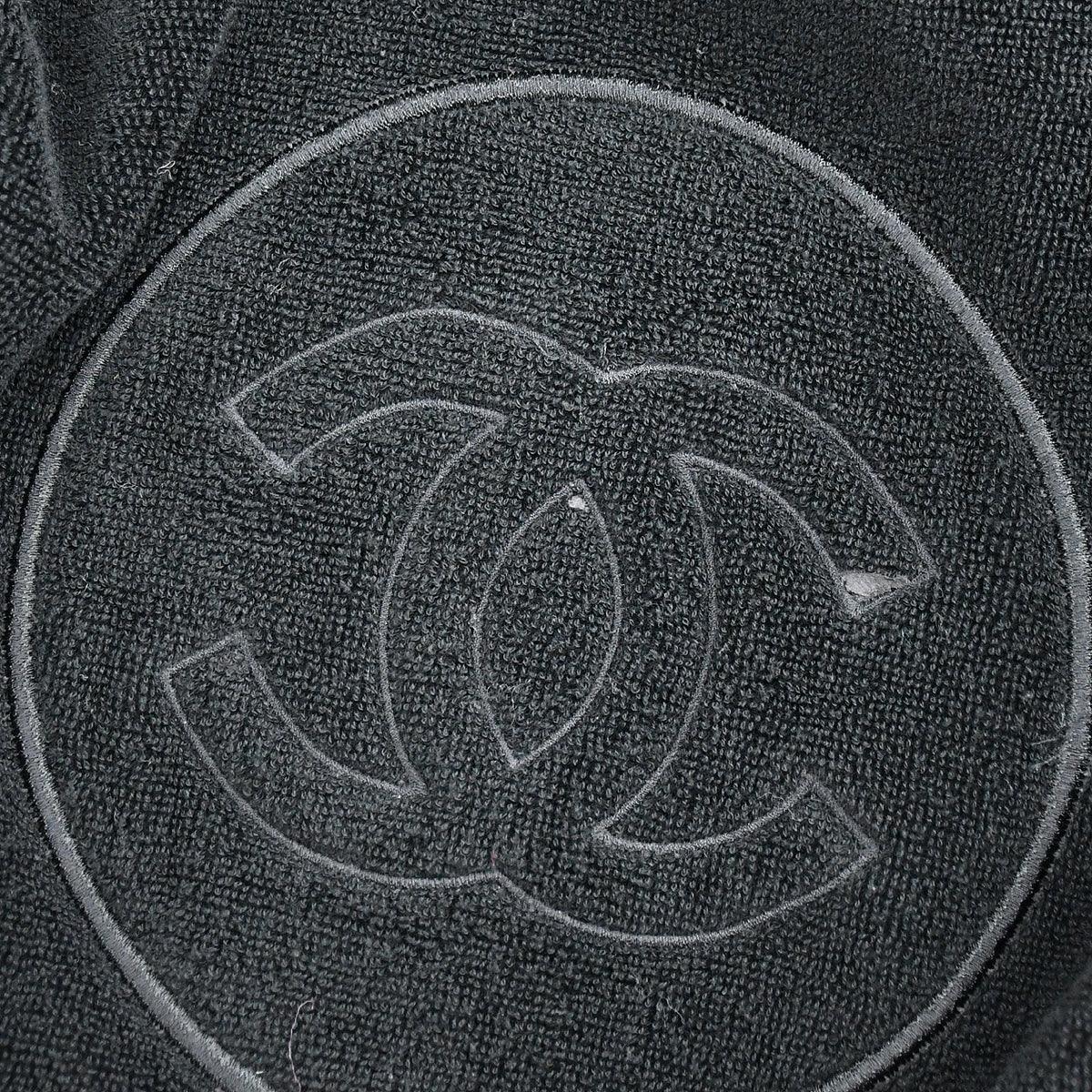 Chanel Sport Line Bathrobe Black 09C #1