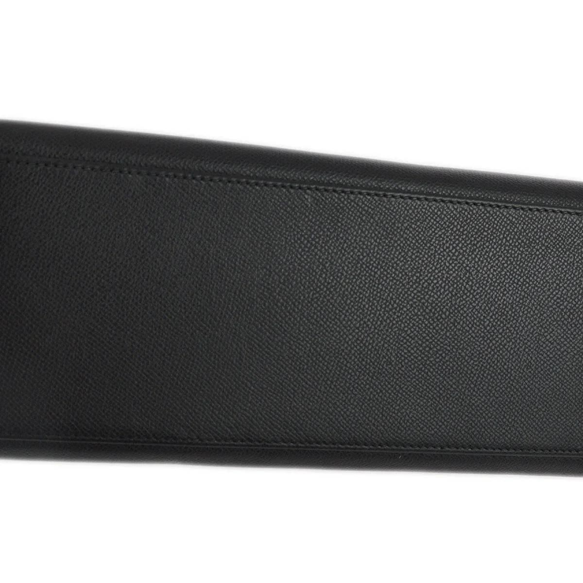 Hermes 2004 Black Epsom Kelly 32 Retourne