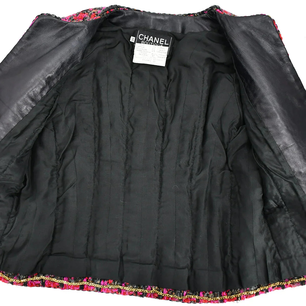 Chanel Setup Suit Jacket Skirt Pink 29 #36