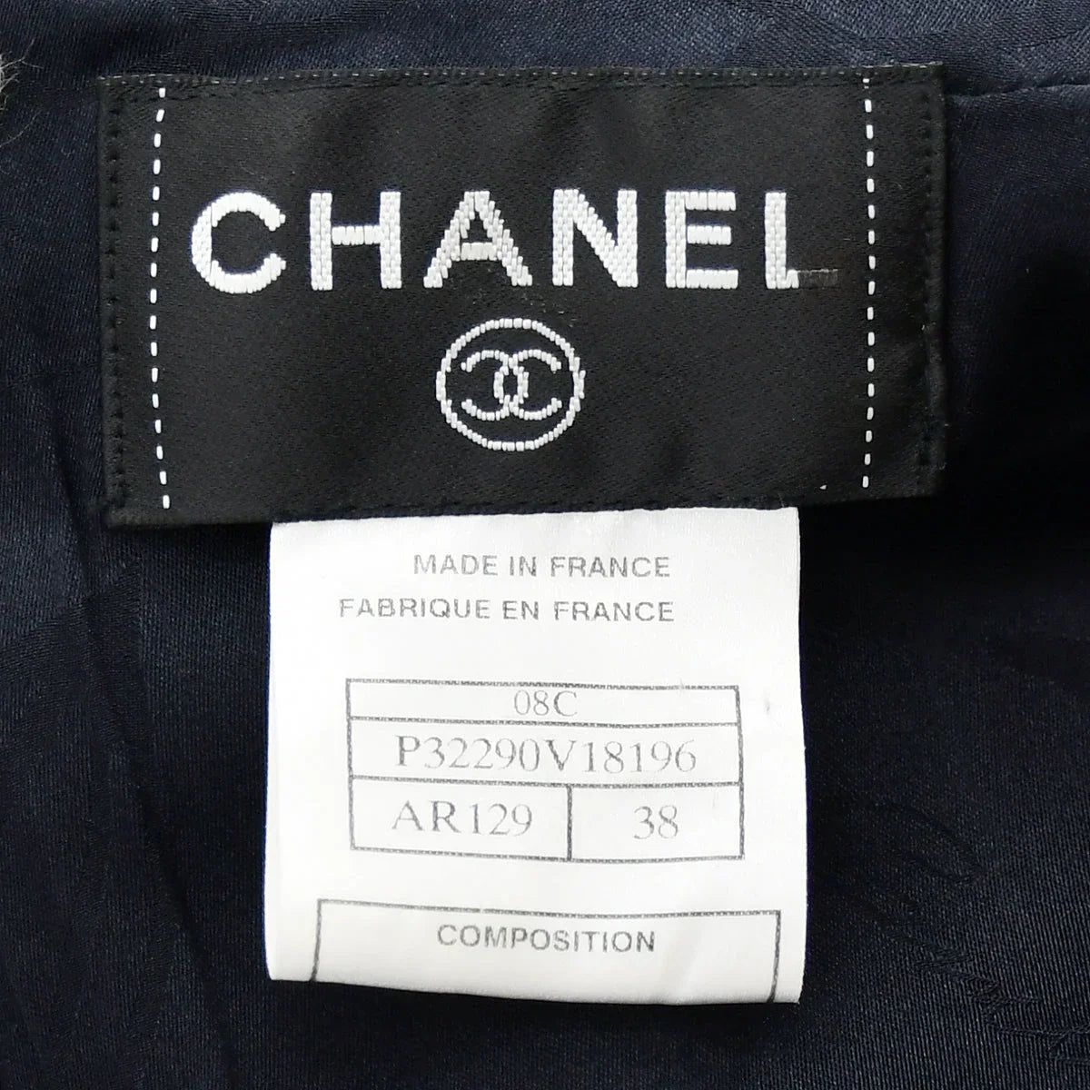 Chanel Dress Navy 08C #38