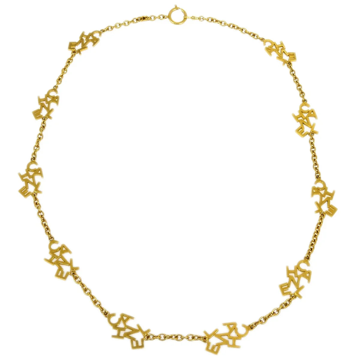 Chanel Chain Necklace Gold