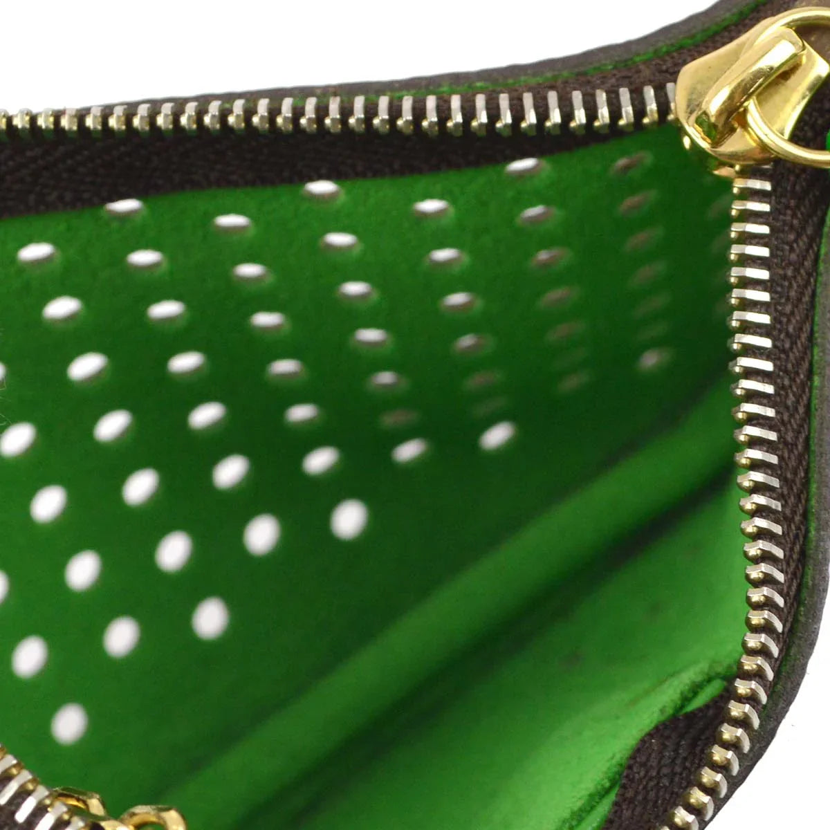 Louis Vuitton 2006 Monogram Perfo Pochette Cles Coin Purse M95186